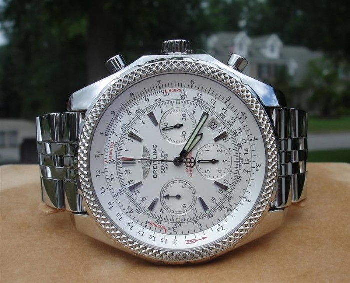 Breitling Bentley Special Edition Silver Dial A25362 Watch